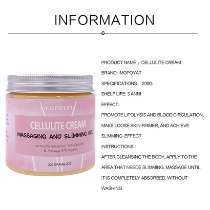 Body Sculpting Gel for Weight Loss and Firming