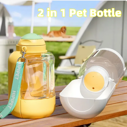 2-in-1 water and food dispenser