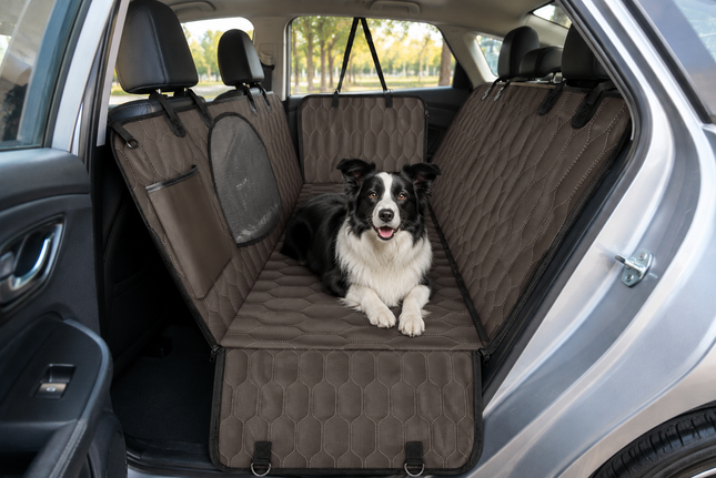 SUV Dog Seat Hammock with Mesh Window