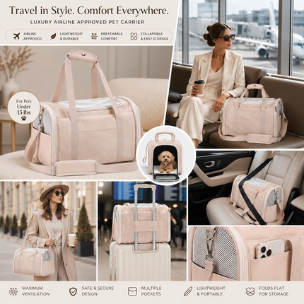 Cloud™ Premium Travel Pet Carrier Airline Approved
