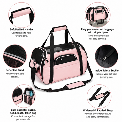 Premium Pet Carrier for Travel & Outdoor Adventures