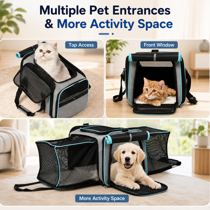 Voyager™ Expandable Rolling Pet Carrier