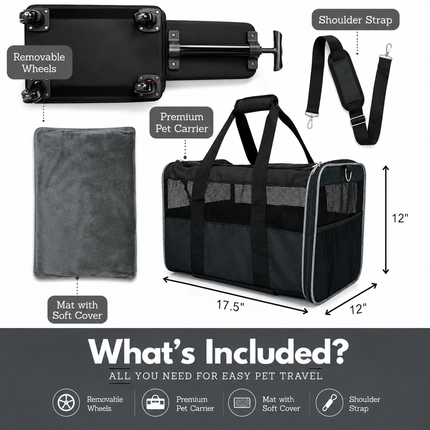 Luxury Pet Travel Roller