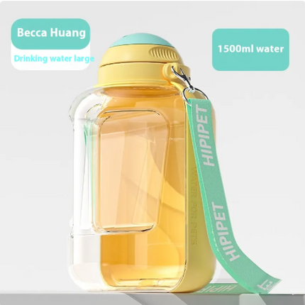 2-in-1 water and food dispenser